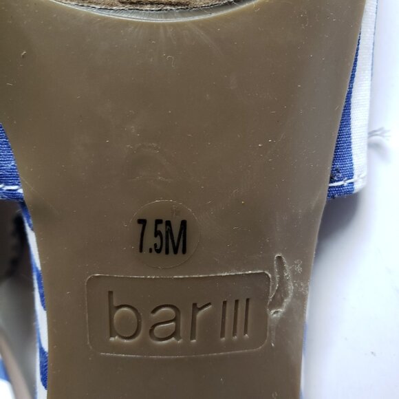 (New) Bar III Janie Slide-On Sandals (Women's 7.5M) - Picture 3 of 8